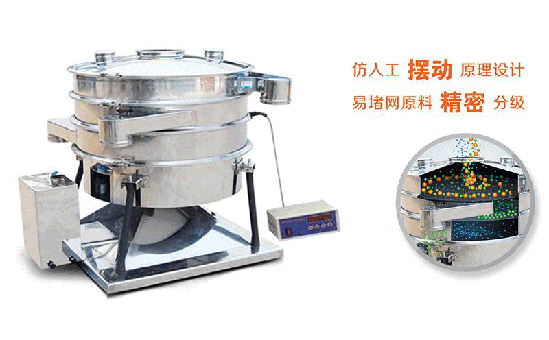 砂糖圓形搖擺篩廠家哪家好,價(jià)格是多少！